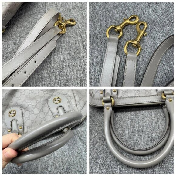 Gucci Guccissima Scarlett Leather Hand Bag 357-020425 - Picture 10 of 14